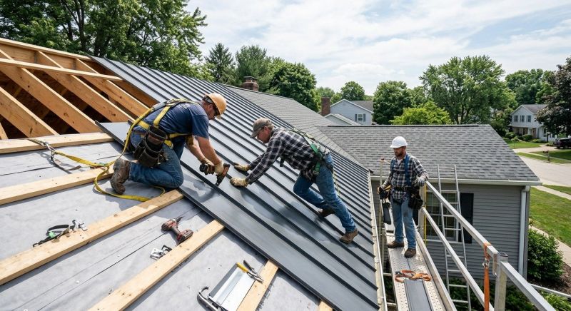 Aluminum Roof Installation in Woodville, VA