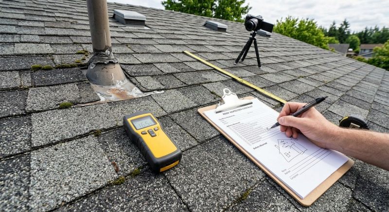 Asphalt Roof Inspection in Woodstock, VA