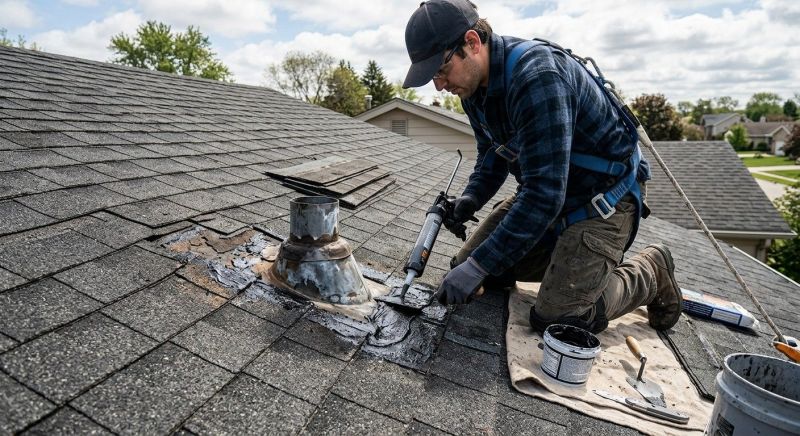Asphalt Roof Leak Repair in Amissville, VA