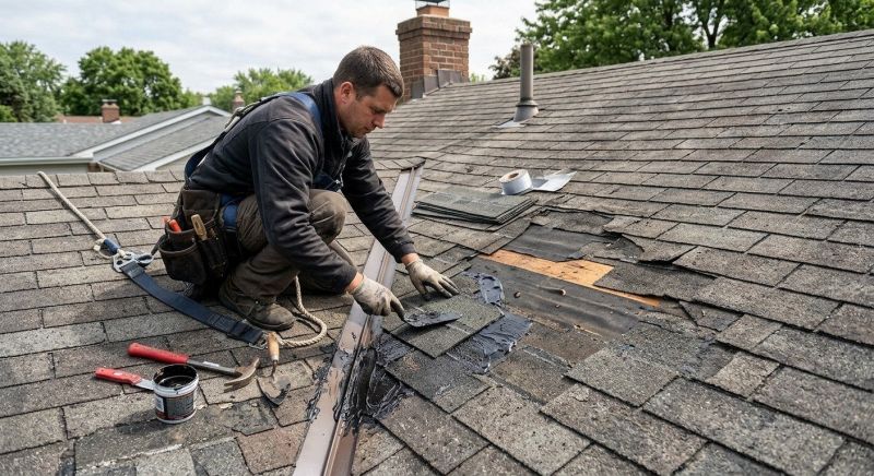 Asphalt Roof Leak Repair in Madison, VA