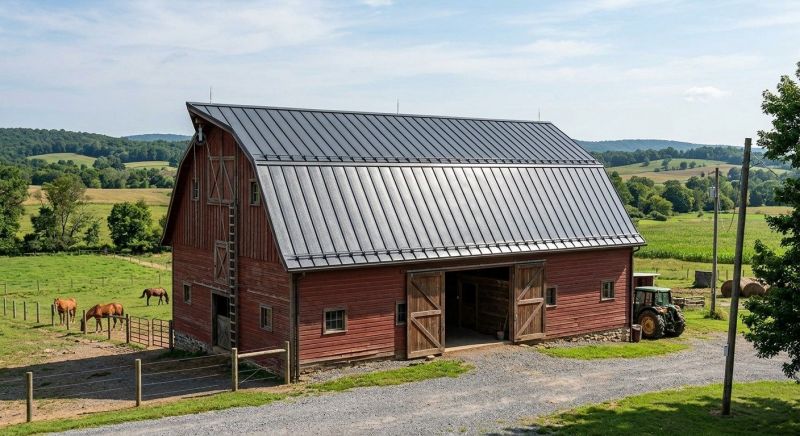 Barn Roof Replacement in Elkton, VA