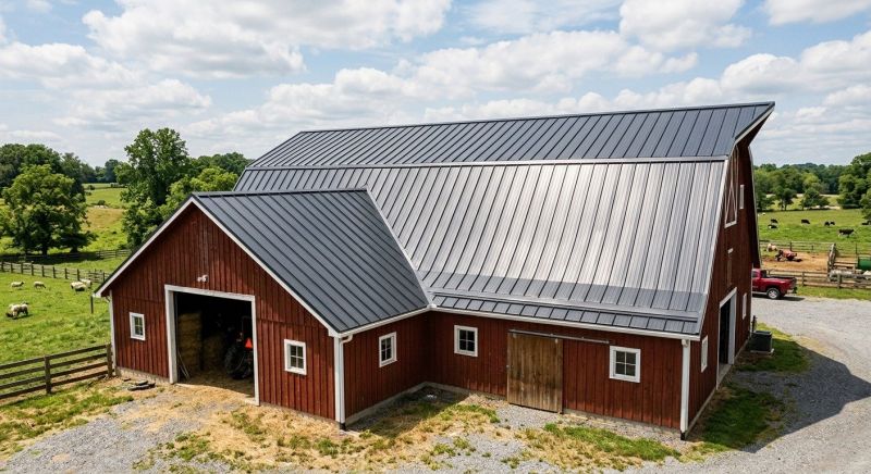 Barn Roof Replacement in Rappahannock County, VA