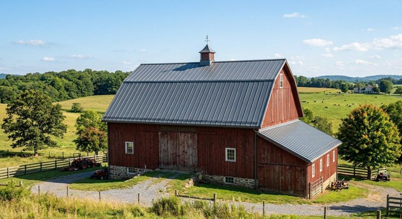 Barn Roof Replacement in Shenandoah, VA
