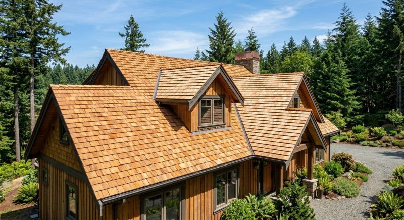 Cedar Roof Installation in Elkton, VA
