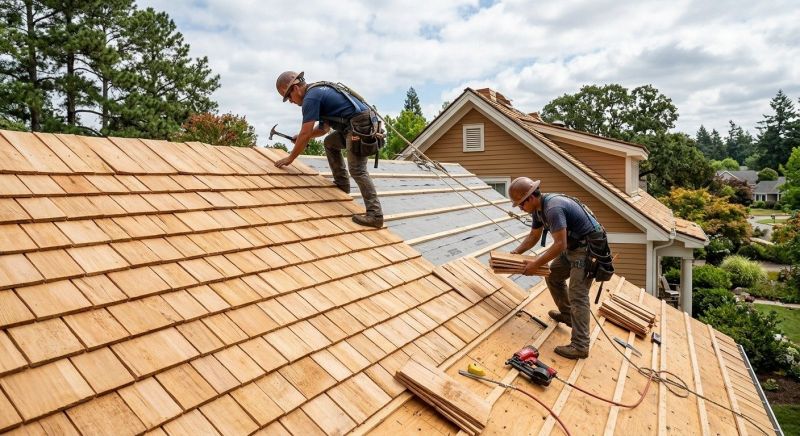 Cedar Roof Installation in Front Royal, VA