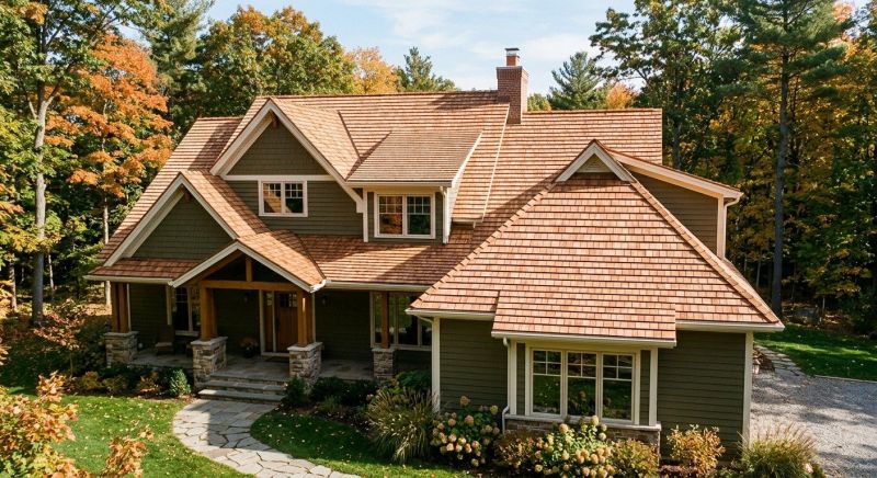 Cedar Roof Installation in Marshall, VA