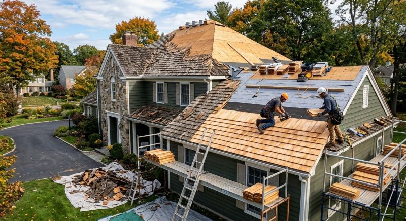 Cedar Roof Replacement in Rappahannock County, VA