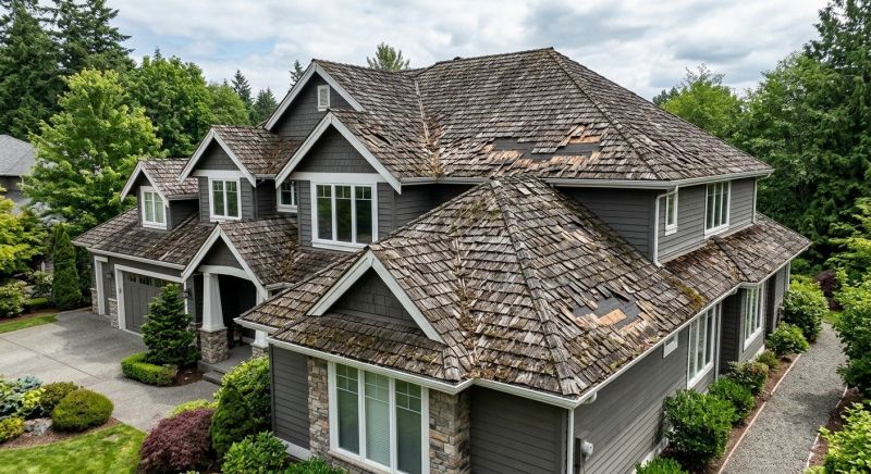 Cedar Roof Replacement in Woodville, VA