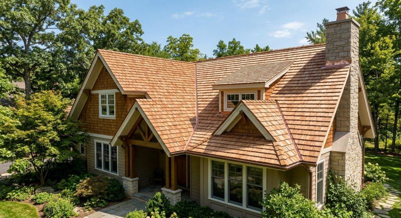 Cedar Shake Roof Construction in Shenandoah, VA