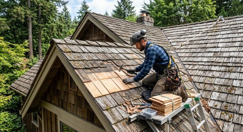 Cedar Shingles Repair in Luray, VA