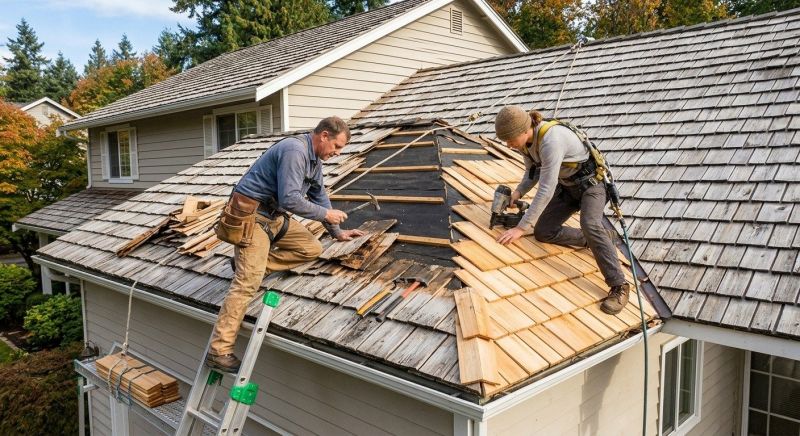 Cedar Shingles Repair in Madison, VA