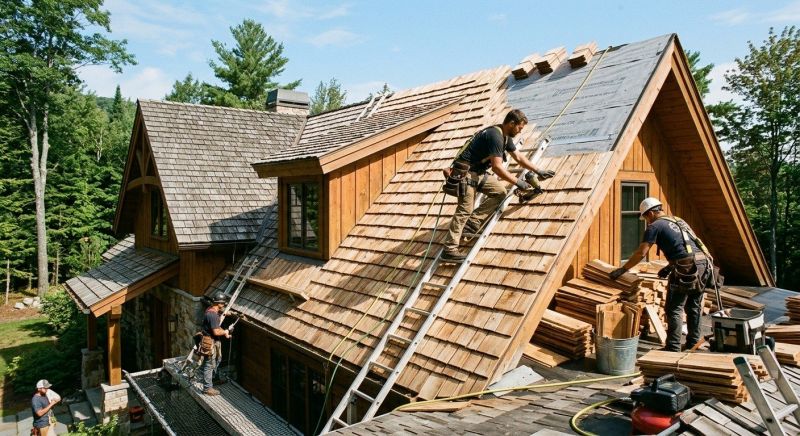 Cedar Shingles Replacement in Warren County, VA