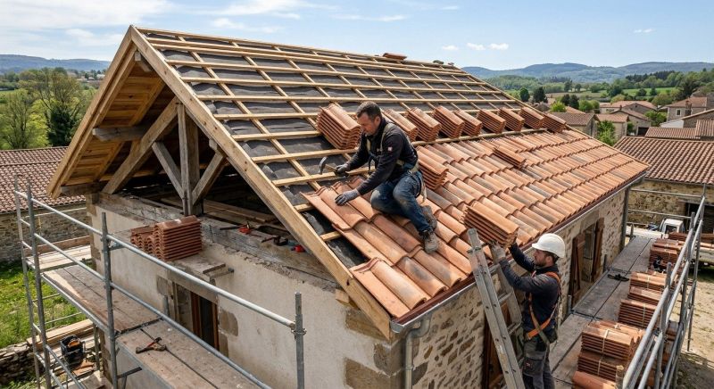 Clay Roof Installation in Rappahannock County, VA