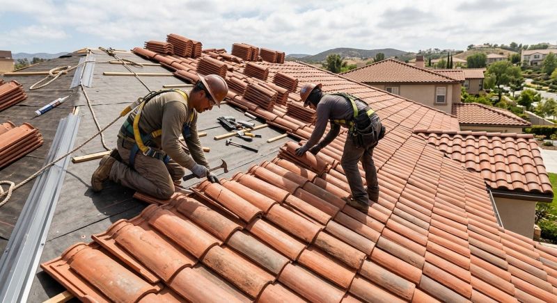 Clay Roof Installation in Syria, VA