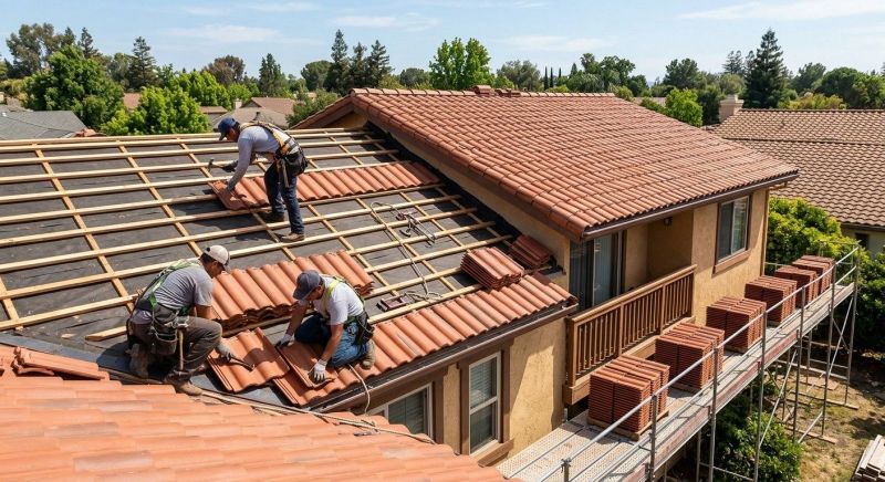 Clay Roof Installation in Syria, VA