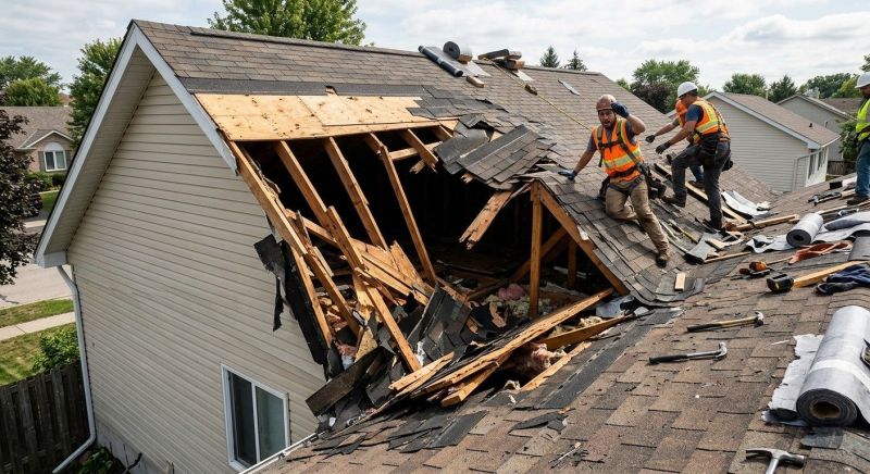 Collapsing Roof Repair in Rappahannock County, VA