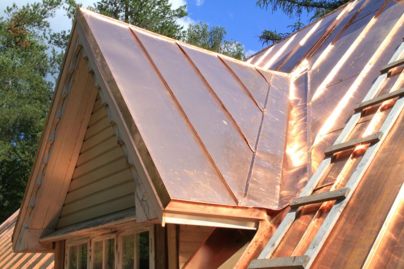 Copper Roof Installation in Rappahannock County, VA