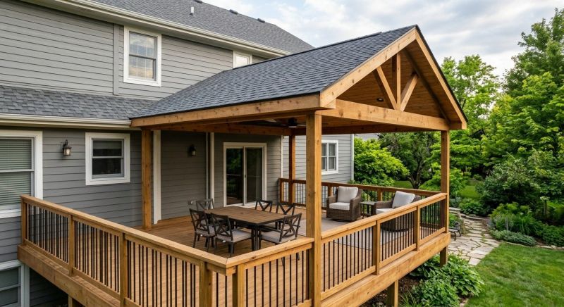 Deck Roof Construction in Rappahannock County, VA