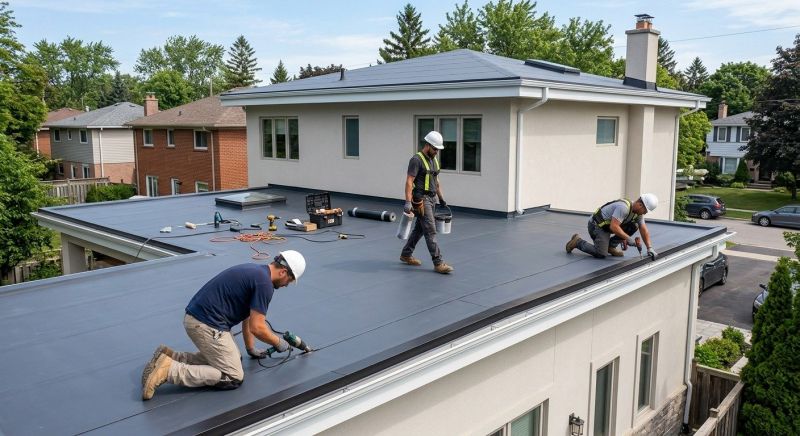 Epdm Roof Installation in Amissville, VA
