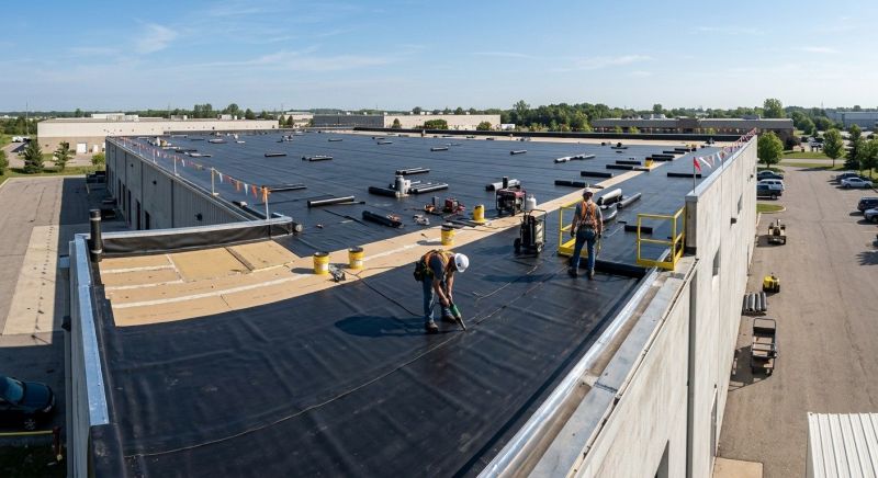 Epdm Roof Installation in Marshall, VA