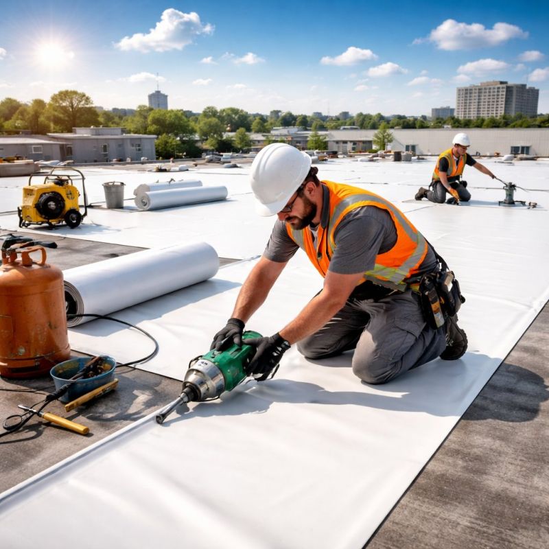 Epdm Roof Installation in Rockingham County, VA