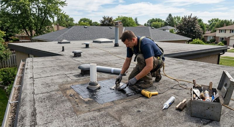Flat Roof Repair in Amissville, VA