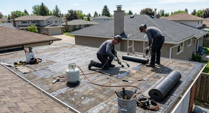 Flat Roof Repair in Rockingham County, VA