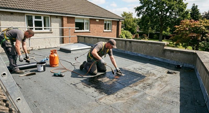 Flat Roof Repair in Woodville, VA
