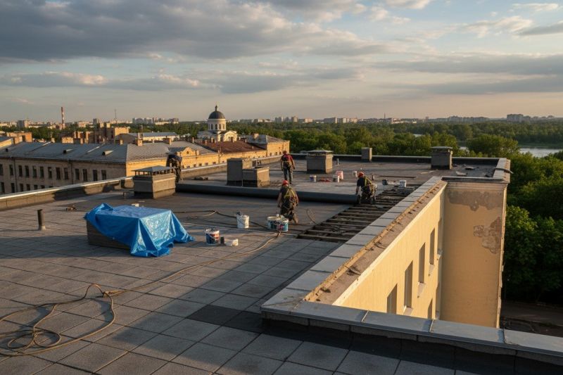 Flat Roof Replacement in Bealeton, VA