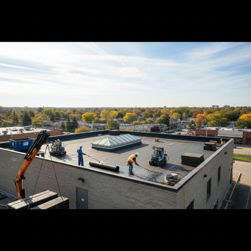 Flat Roof Replacement in Luray, VA