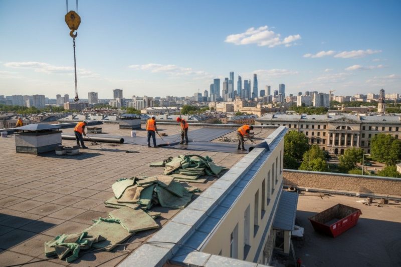Flat Roof Replacement in Madison, VA