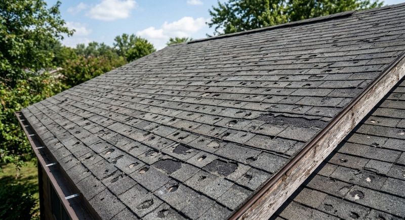 Hail Damage Roof Repair in Woodstock, VA