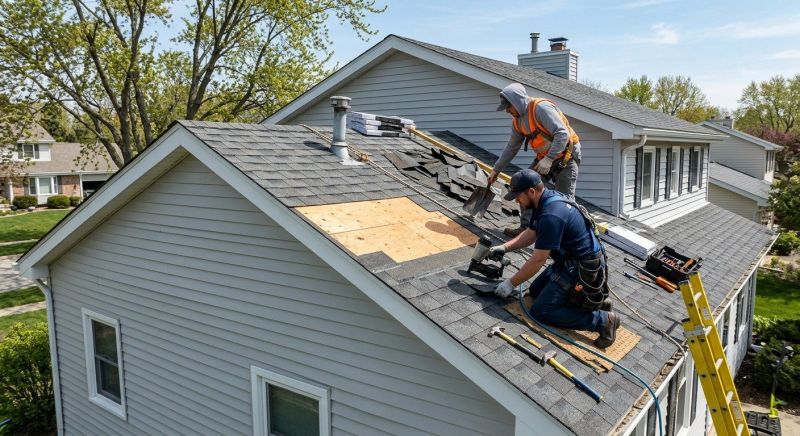 House Roof Repair in Warren County, VA