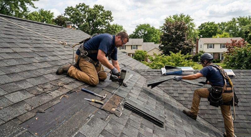 House Roof Repair in Woodville, VA