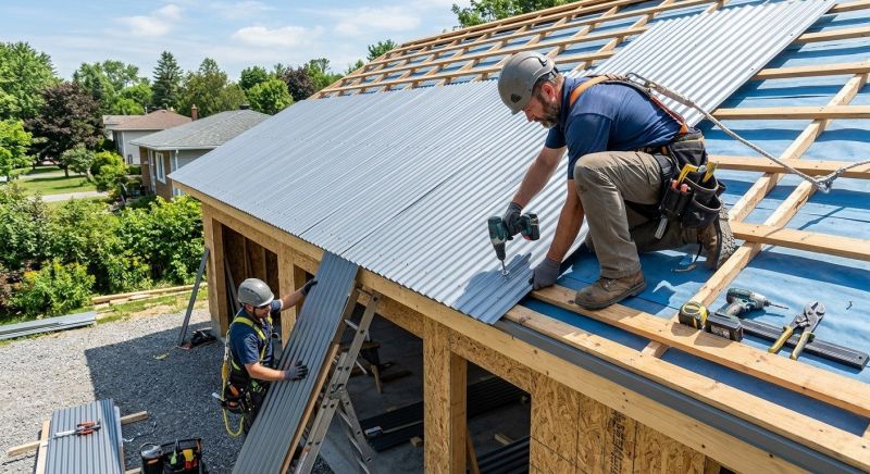 Metal Roof Installation in Brandy Station, VA