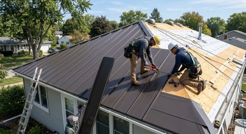 Metal Roof Installation in Syria, VA