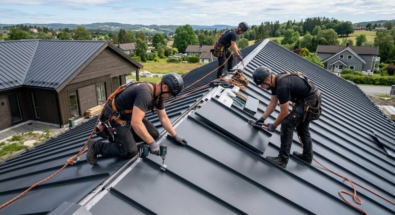 Metal Roof Installation in Woodstock, VA