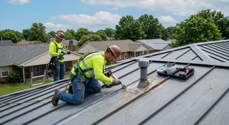 Metal Roof Repair in Marshall, VA