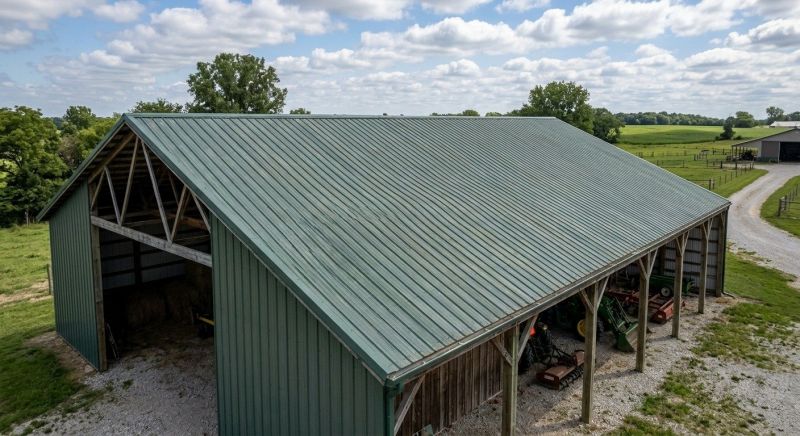 Pole Barn Roof Repair in Shenandoah, VA