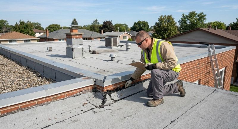 Roof Damage Inspection in Boston, VA