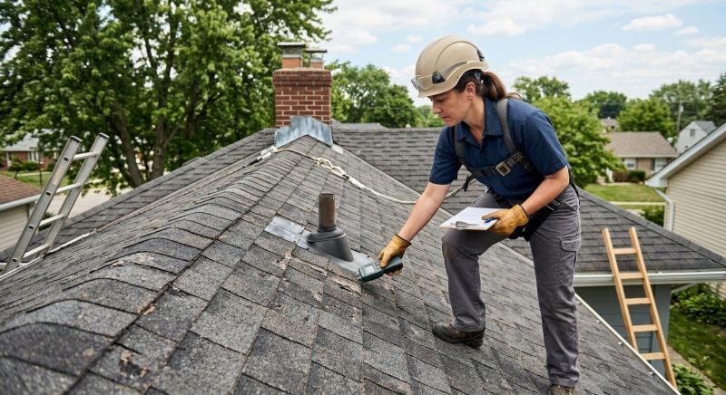Roof Damage Inspection in Luray, VA