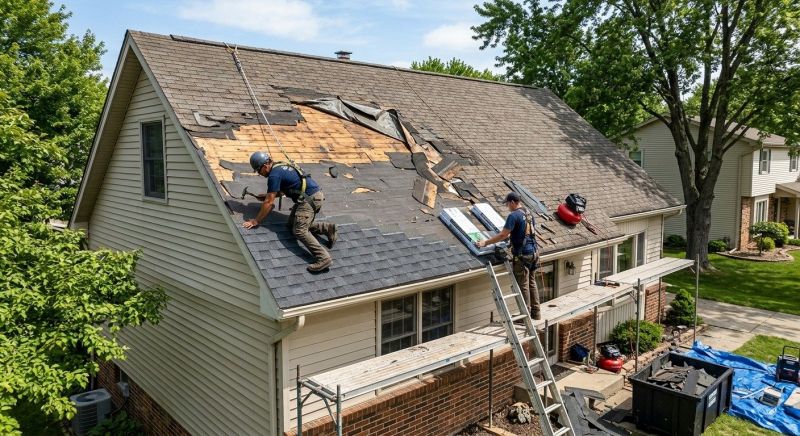 Roof Damage Repair in Rockingham County, VA