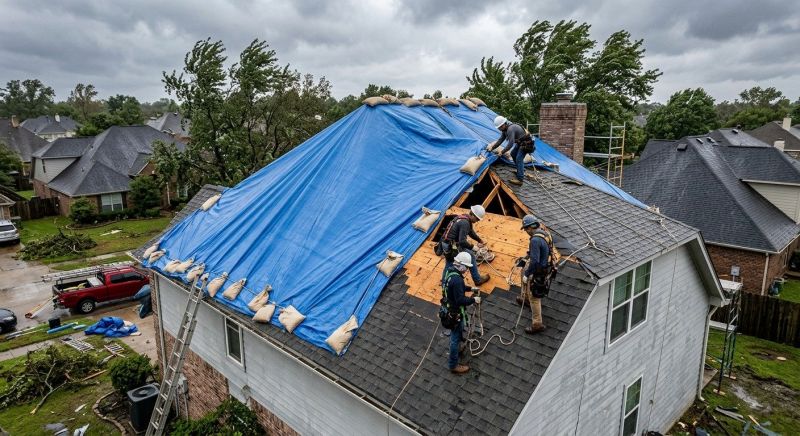 Roof Damage Restoration in Culpeper County, VA