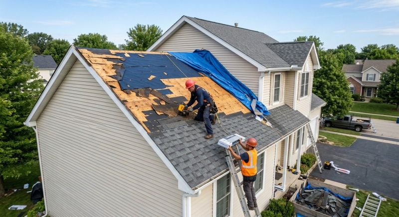 Roof Damage Restoration in Syria, VA