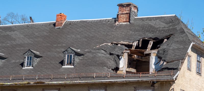 Roof Damage Restoration in Woodstock, VA