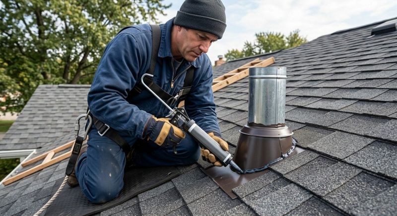 Roof Vent Flashing Repair in Rappahannock County, VA