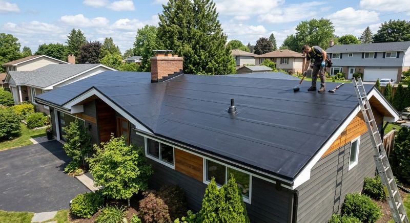 Rubber Roof Installation in Rappahannock County, VA