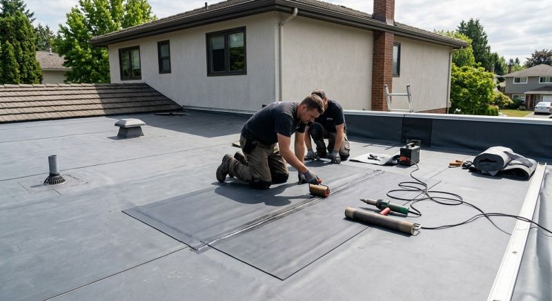 Rubber Roof Repair in Amissville, VA