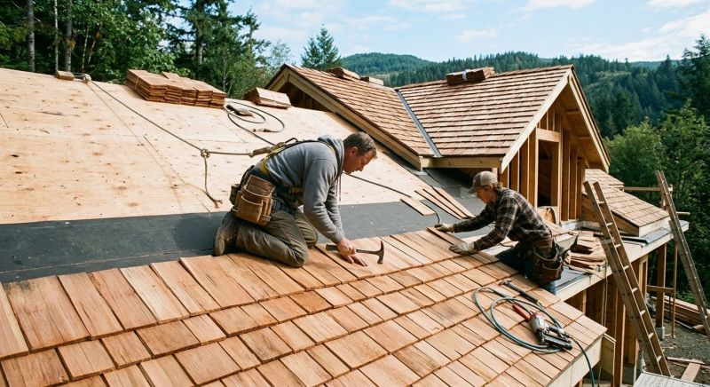 Shake Roof Replacement in Woodville, VA