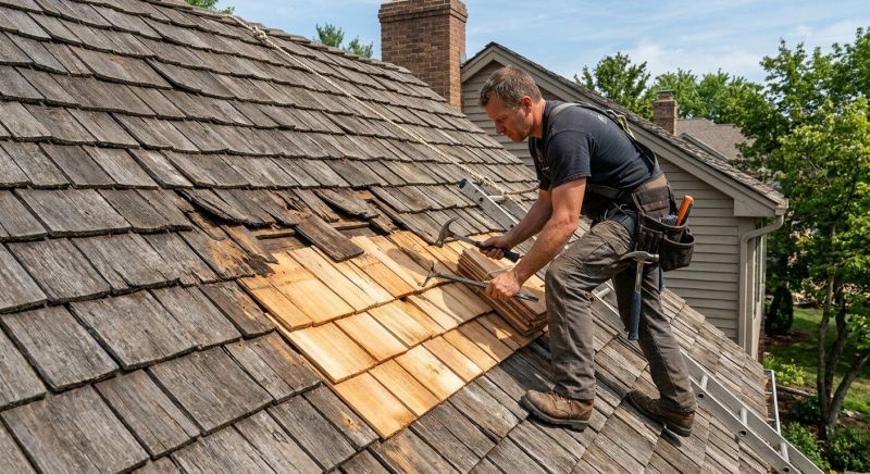 Shake Shingle Repair in Culpeper County, VA